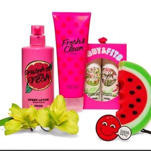 Pink By Victoria’s Secret Fresh & Fruity Bath & Body Bundle – Gift Set